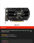 Okazie ‼️ Asus GTX 1650 4GB - fara alimentare!