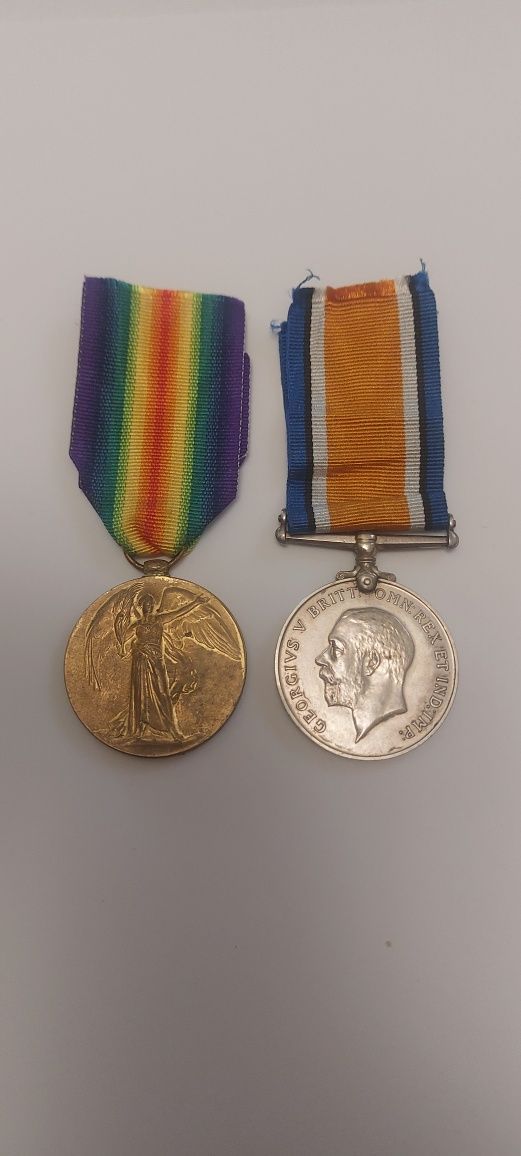 Medalia Victoria si Medalia pentru Serviciu Militar ww1 - Marea Britan