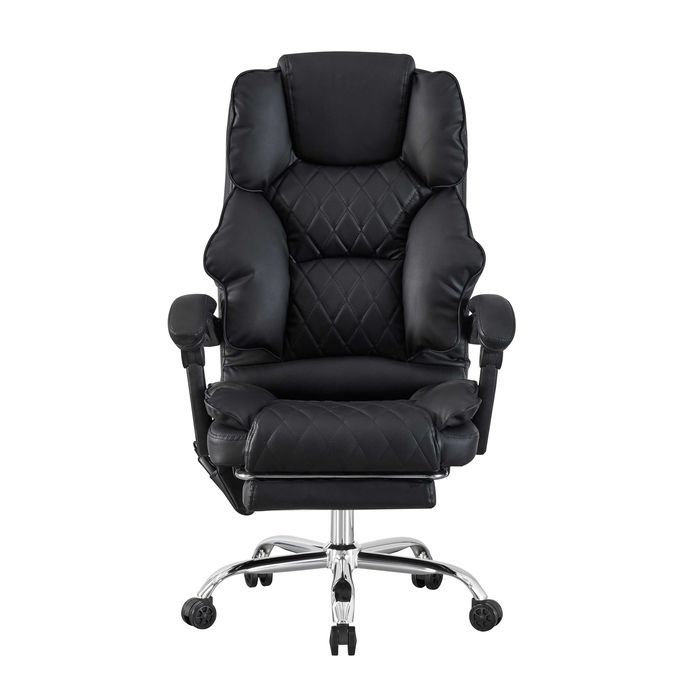 Scaun birou profesional Visoli, functie masaj, cu suport picioare