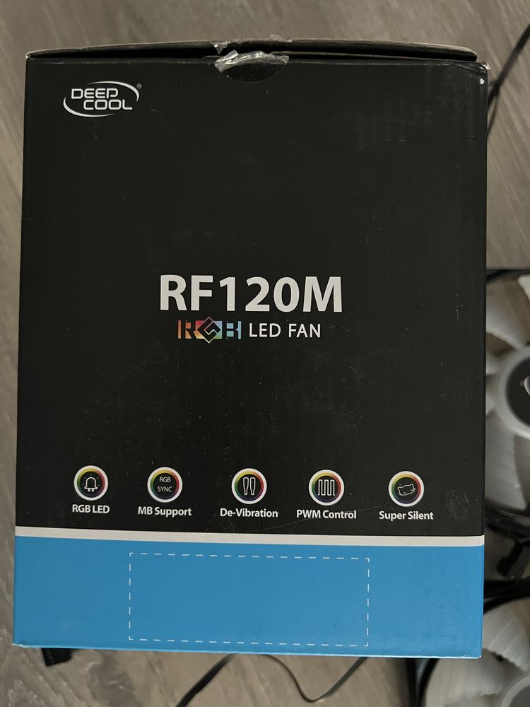 Вентилатори за компютър Deepcool RF 120 RGB