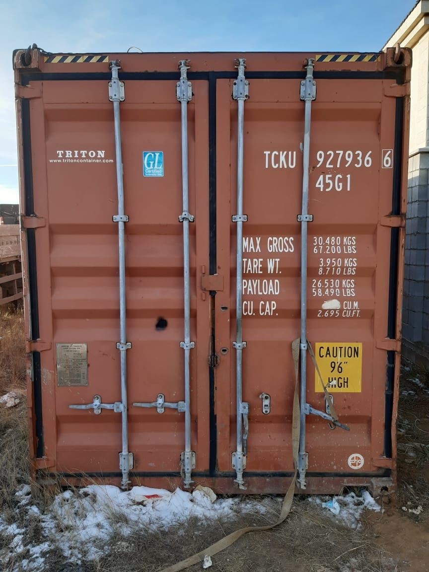 Продаю контейнер 40-футовый морской в Астане, Караганде, Темиртау и др