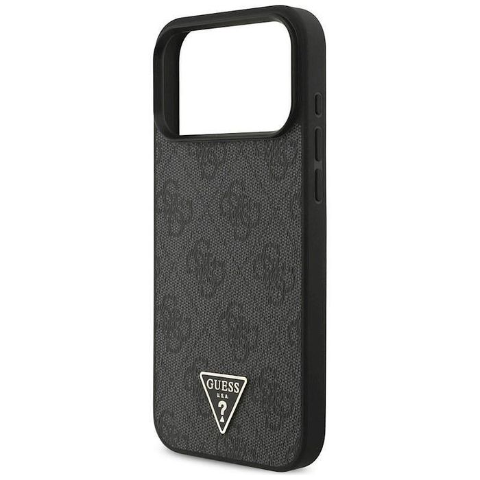 Guess - hardcase 4g triangle logo magsafe with cord strap (guhmp17lp4t