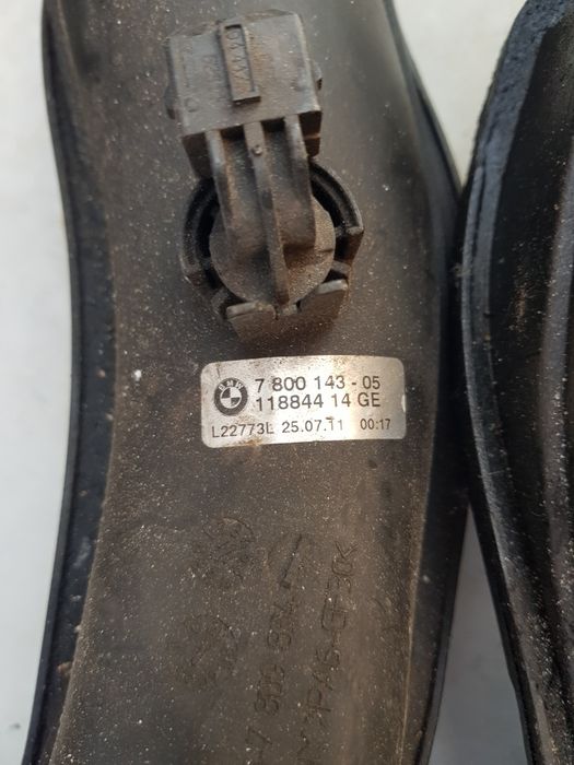 Bmw бмв е90 е92 е92 330д n57 325d 204кс 245кс въздуховод кулер дросел