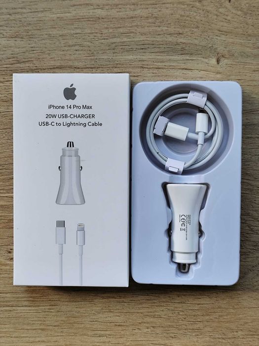 Incarcator Iphone 20w cu cabluri originale fast-charge