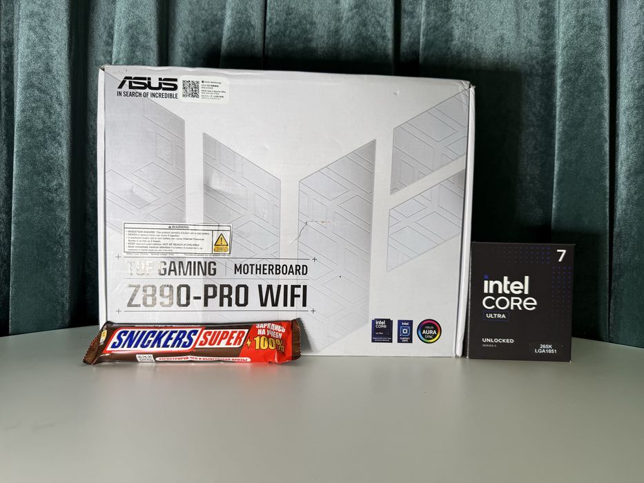 Ultra 7 265K | Asus TUF Gaming Z890 PRO | Бесплтаная доставка