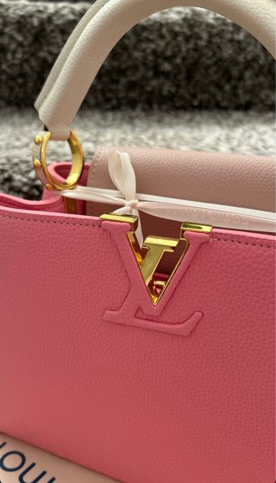 Geanta Louis Vuitton capucines piele pe comanda