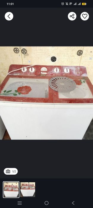 Стиральная машина полуавтомат. Отжим не работает. Требуется ремонт