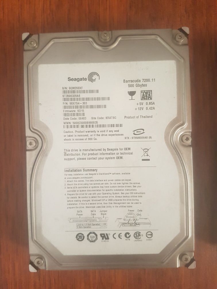 HDD 250 Gb  жёсткие диски
