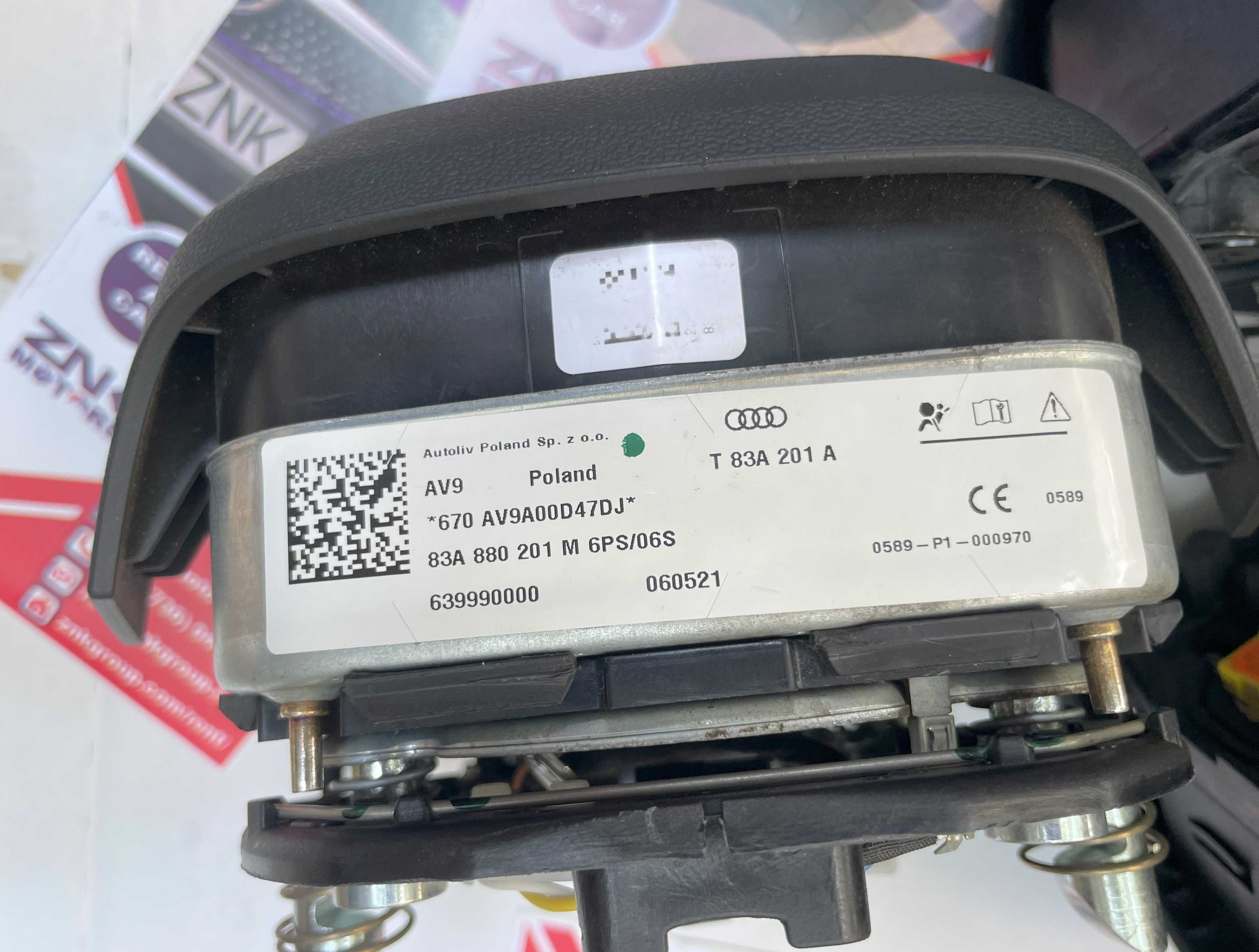 AUDI Q3 Q5 Q7 Q8 airbag volan sofer 80a 82a fy 4M - orice model AUDI