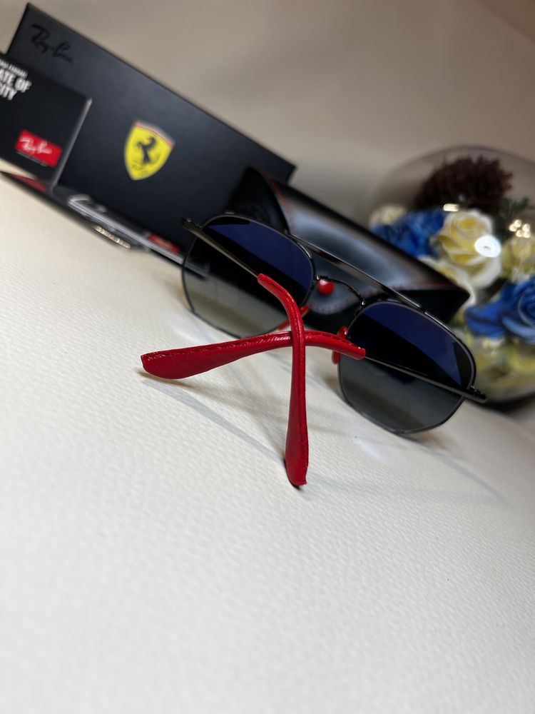 Rayban Ochelari de soare Ray-Ban RB3648 Scuderia Hexagonal FERRARI.