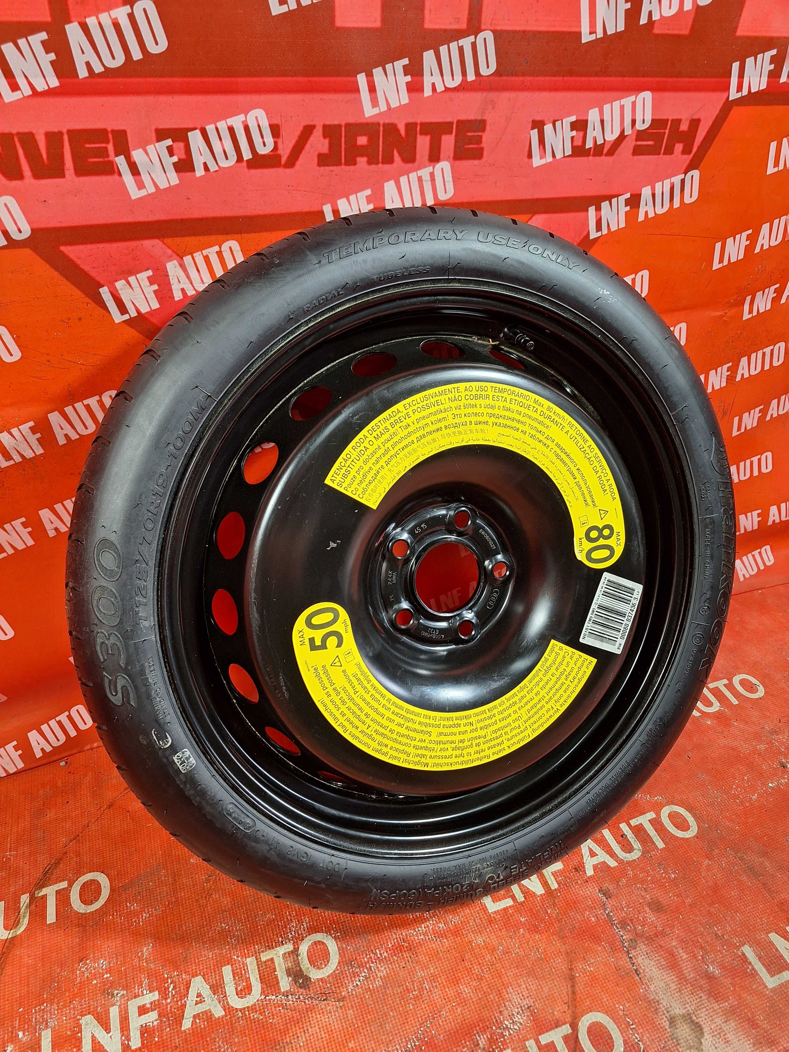 Roata Rezerva SLIM 5x112 19'' OEM AUDI A4 8W A5 8W 2015 - NOUA