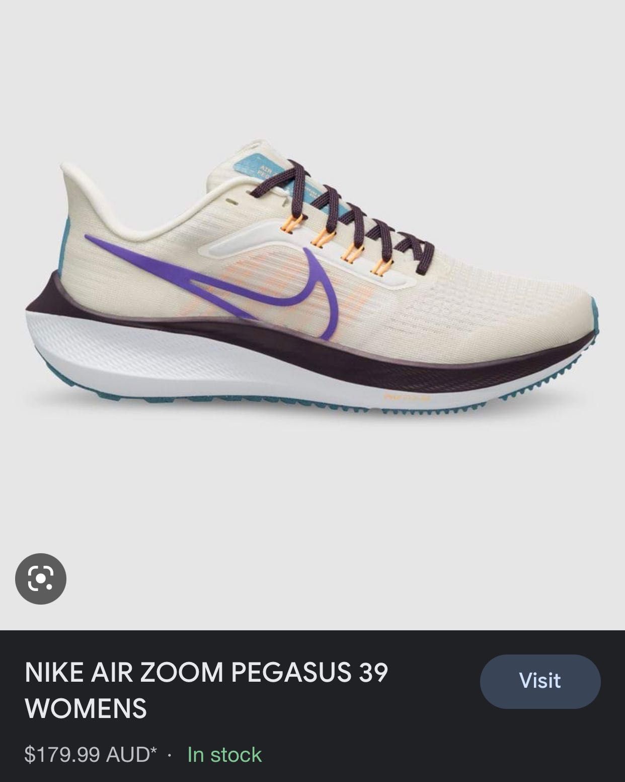 Nike air zoom pegasus->39