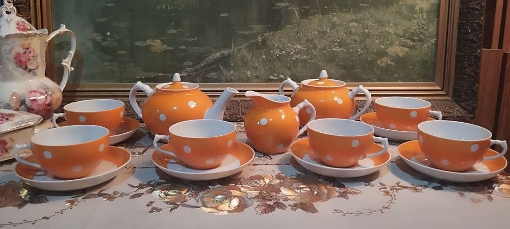 Сервизы чайные разные красивые