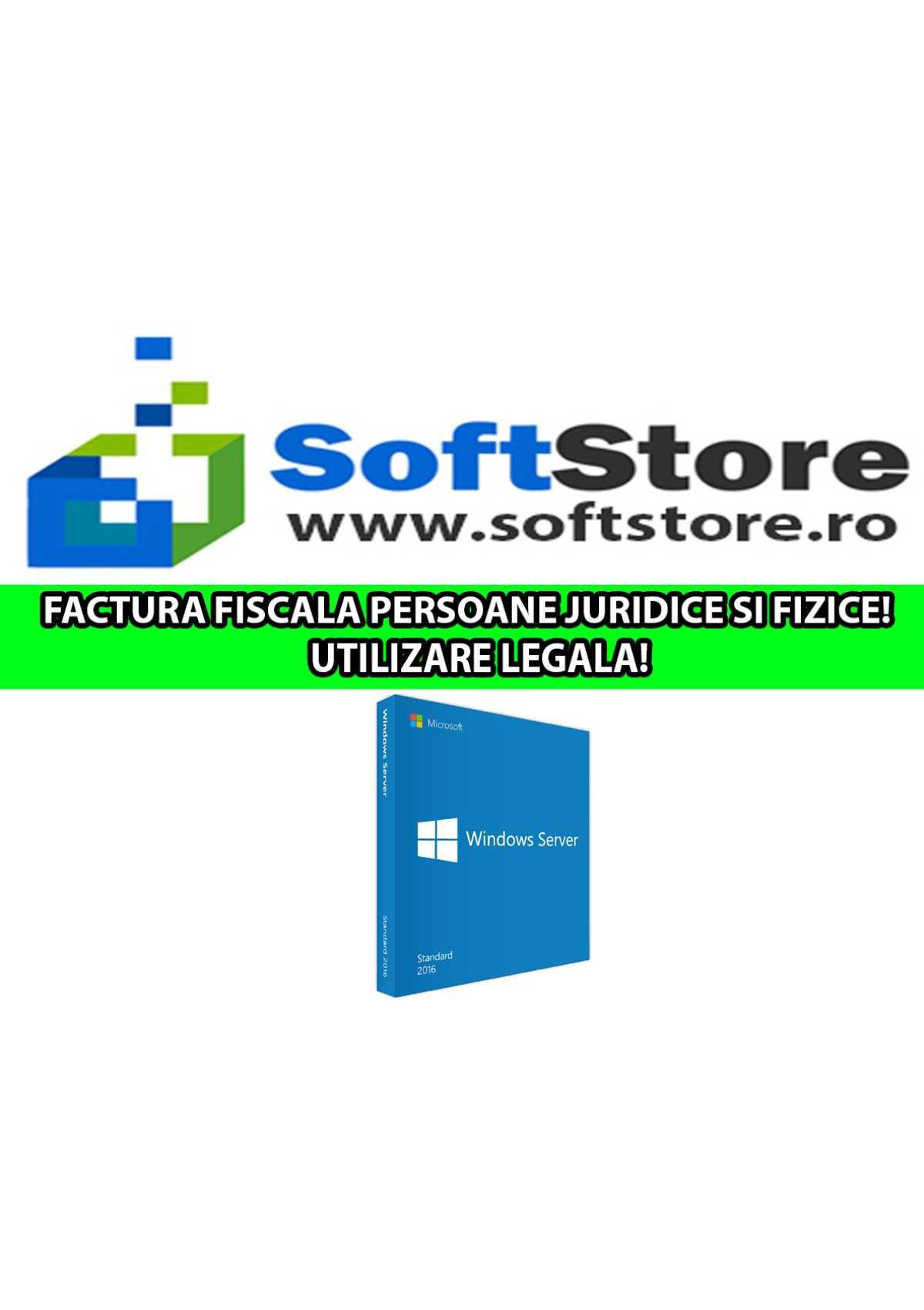 Licenta Windows Server Standard 2022 / 2019 / 2016 - FACTURA, LEGAL!