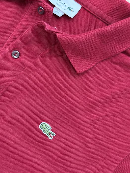 Tricou Polo LACOSTE Visiniu Burgundy Barbati | Marime XL (7)