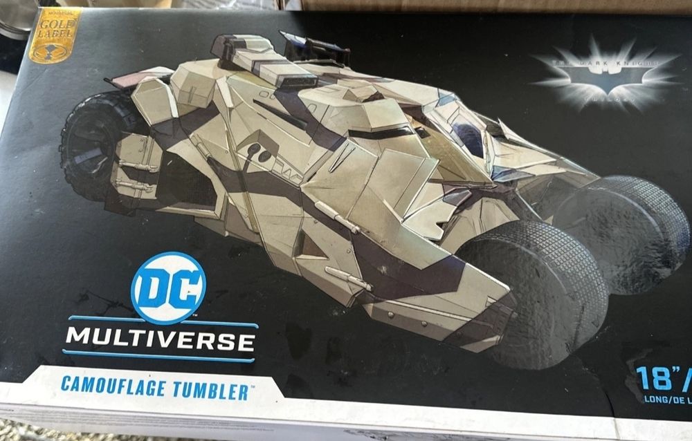 McFarlane DC Multiverse Camouflage Tumbler (The Dark Knight Rises).