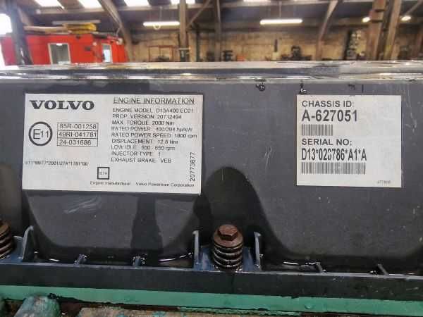 Motor pentru camion VOLVO D13A400 EC01 - Piese motor VOLVO