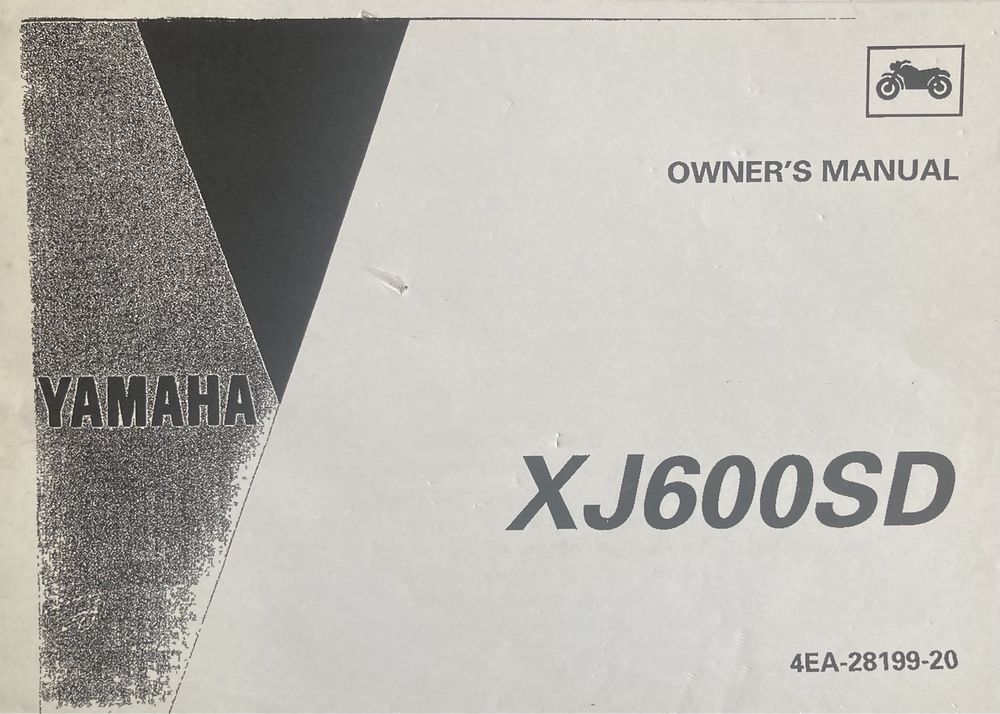 Manual Yamaha XJ600