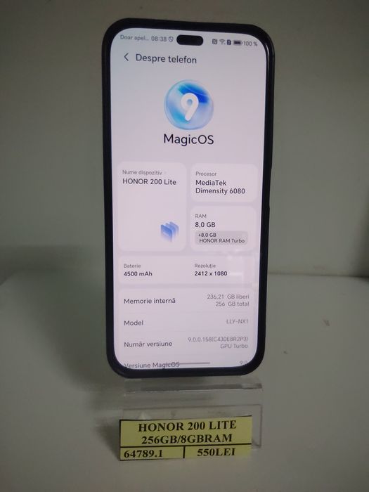 Honor 200 Lite 256Gb(efn)