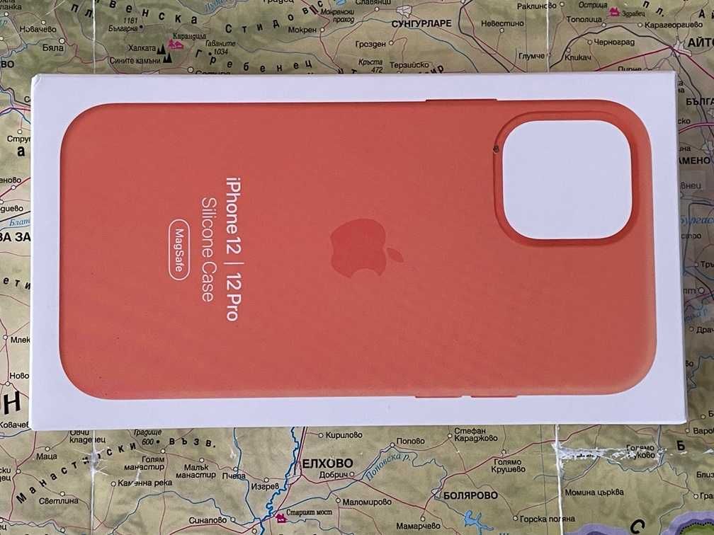 Огигинални силиконови калъфи Apple за iPhone 12 и 12Pro
