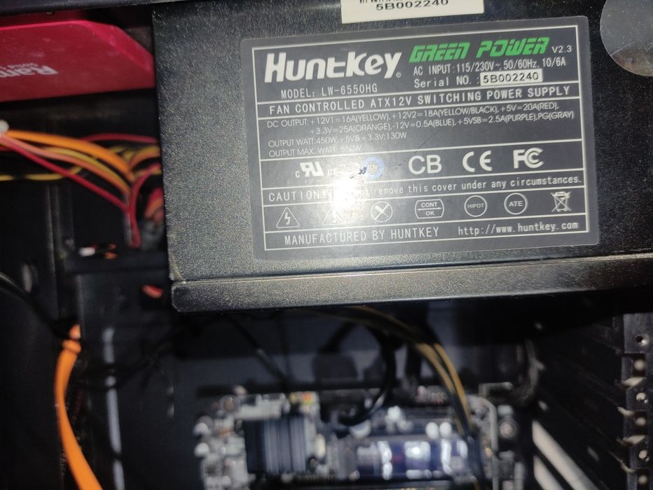 Продам блок питания 550w