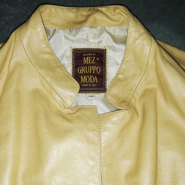 кожено яке от естествена кожа в бежов цвят