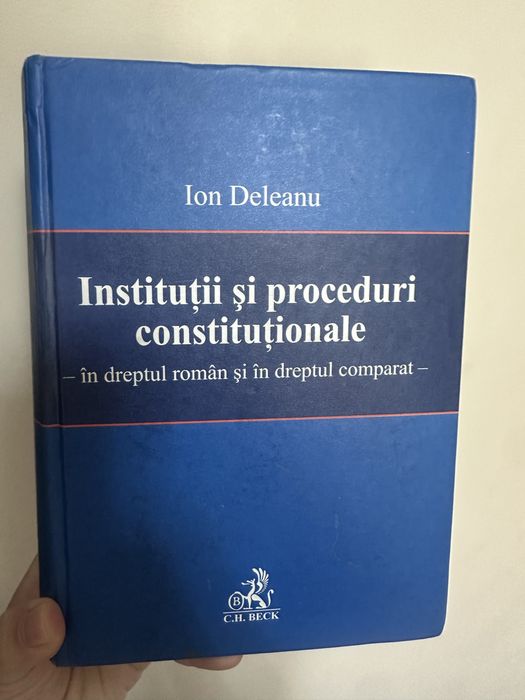 Ion Deleanu - institutii si proceduri constitutionale C.H. Beck