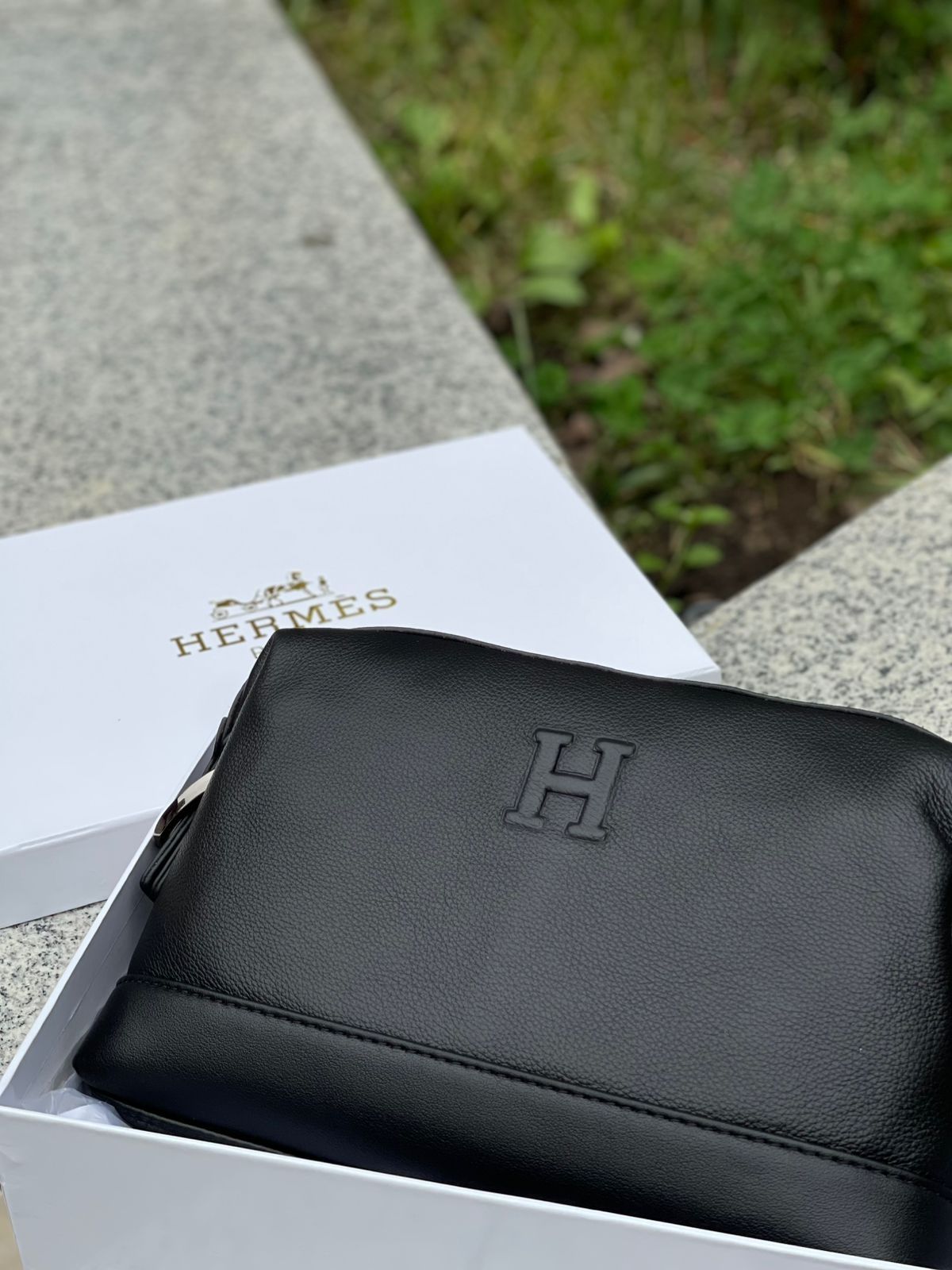 Элегантная барсетка HERMES