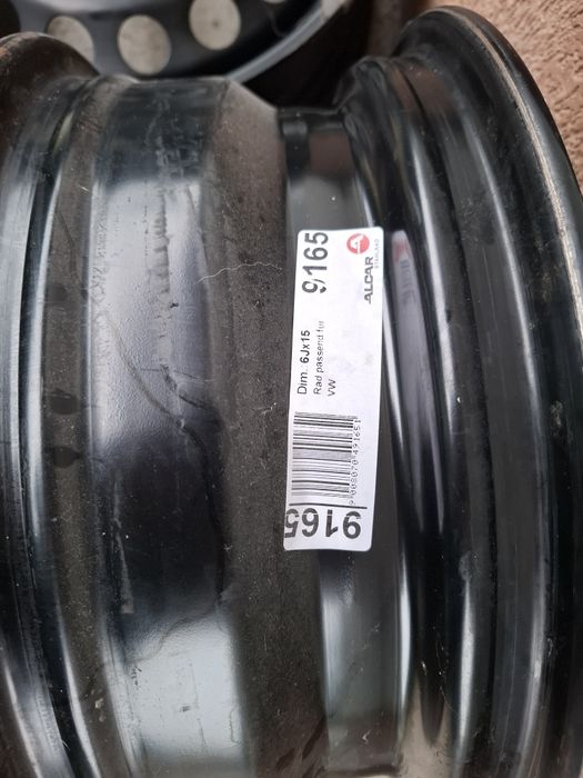 4 jante tabla 15 5x112 pt Volkswagen,Skoda, Audi, Seat