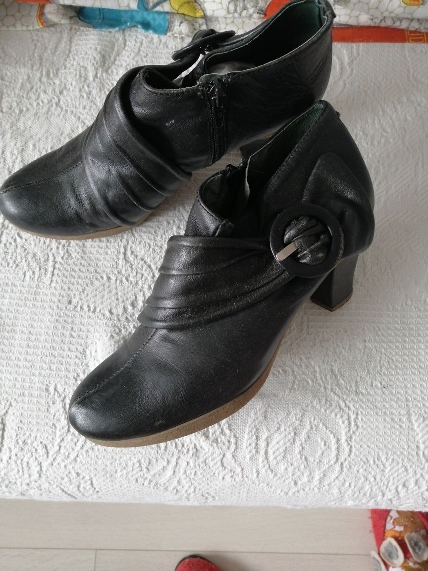 Botine, ghete piele 38