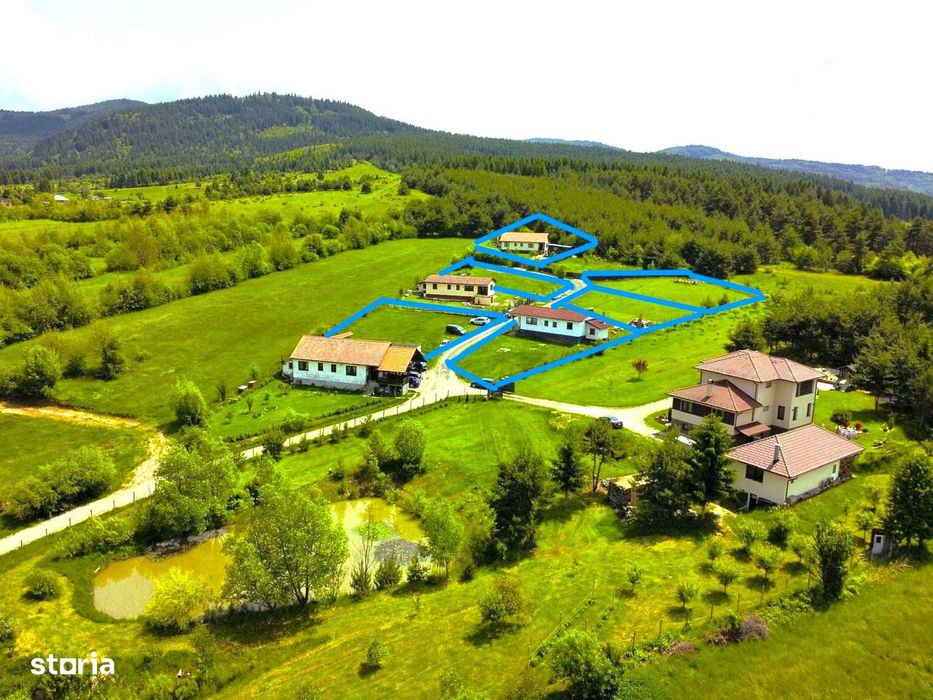 Teren intravilan zona residentiala noua Covasna, peisaj de poveste