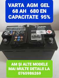 BATERIE baterii auto 68 ah AGM Gel ideala pentru centrala sau panou
