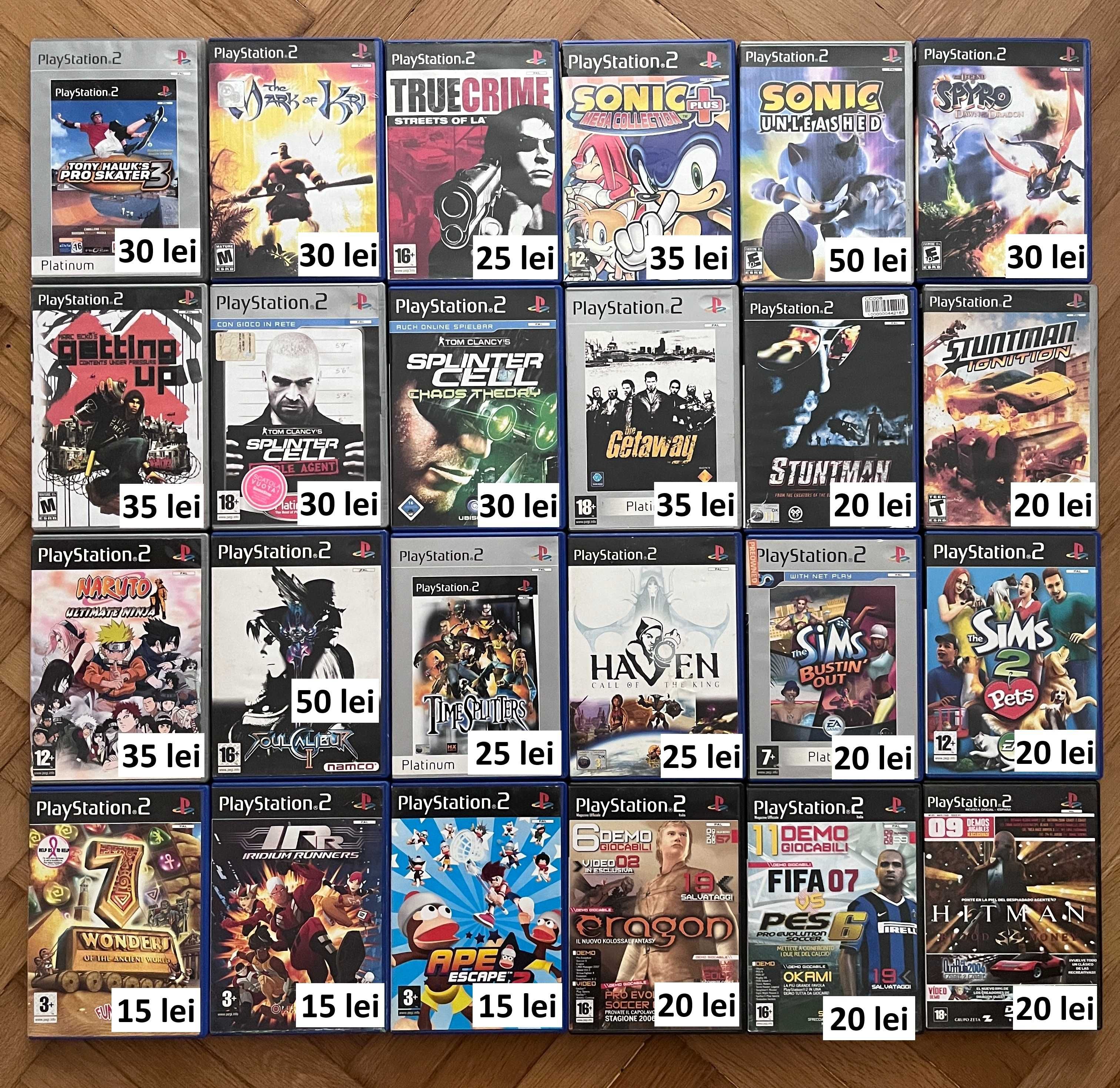 Lot jocuri Playstation 2 / PS2