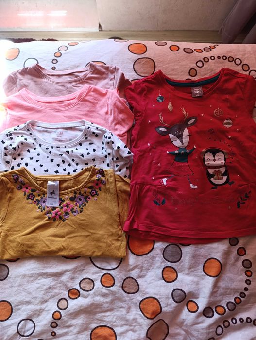 Дрехи за момиче 116 см