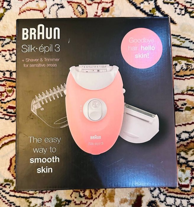 Braun Silk Epil epilator, эпилятор,Браун,holati ideal