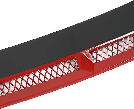 Универсален преден спойлер за броня ЧЕРВЕН - 3 части