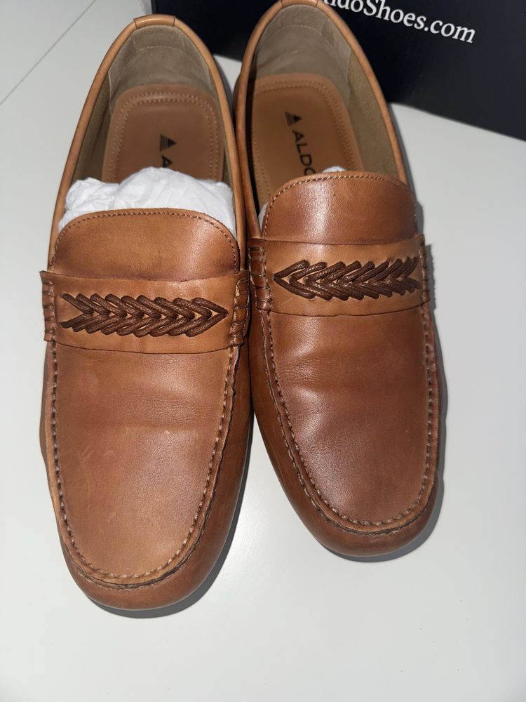 Pantofi/mocasini barbati din piele Aldo, potrivit marime 42
