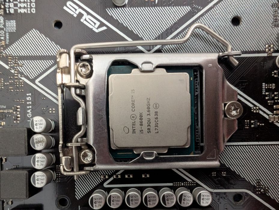 Комплект i5 8600k z370