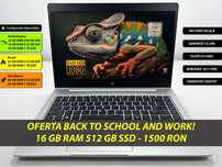Laptop HP Elitebook Intel i7 16 gb 512 gb ssd 14 inch Garantie 12 Luni