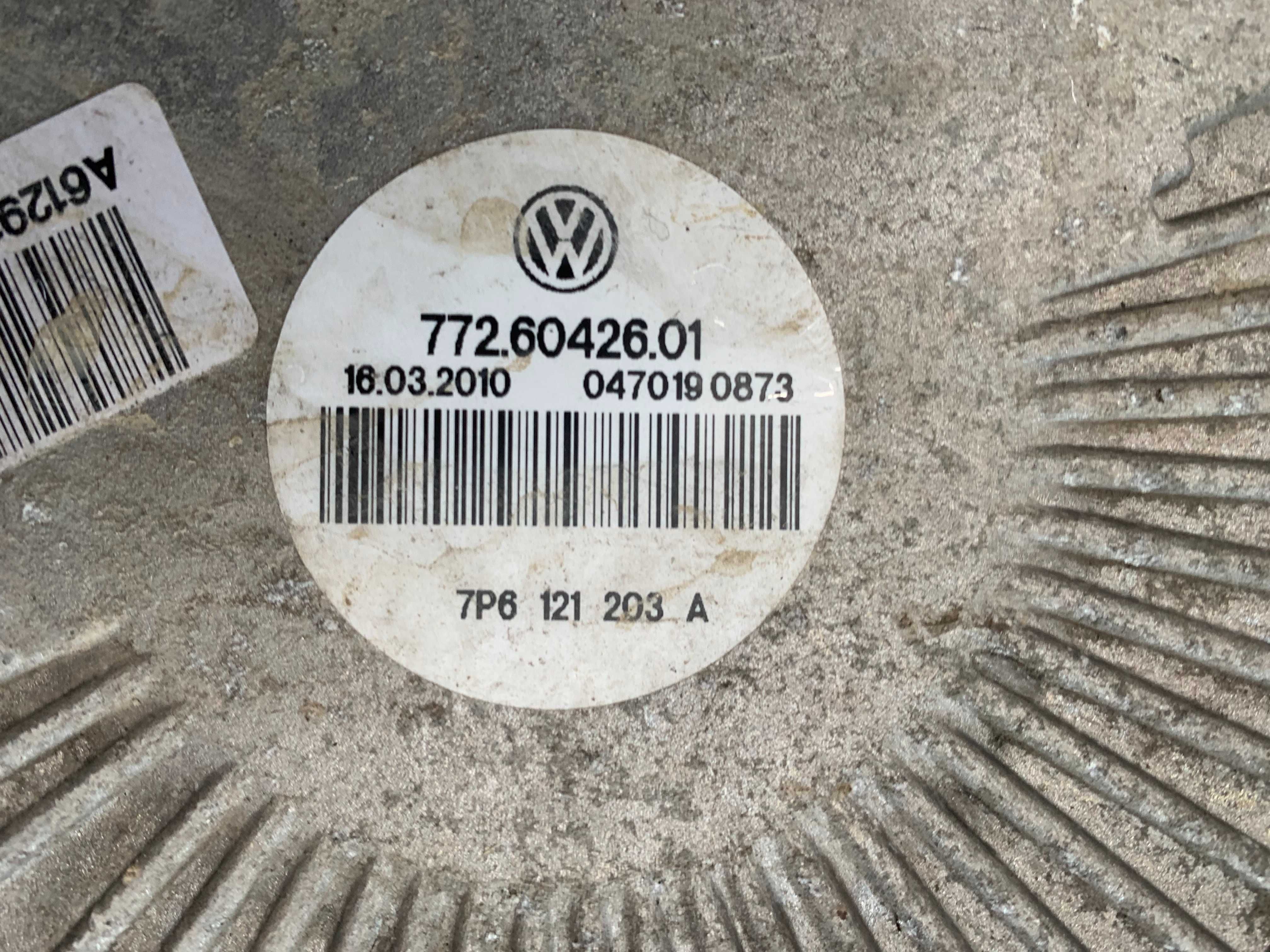 electroventilator cu defect Vw Toaureg 7P cod 7P6121203A