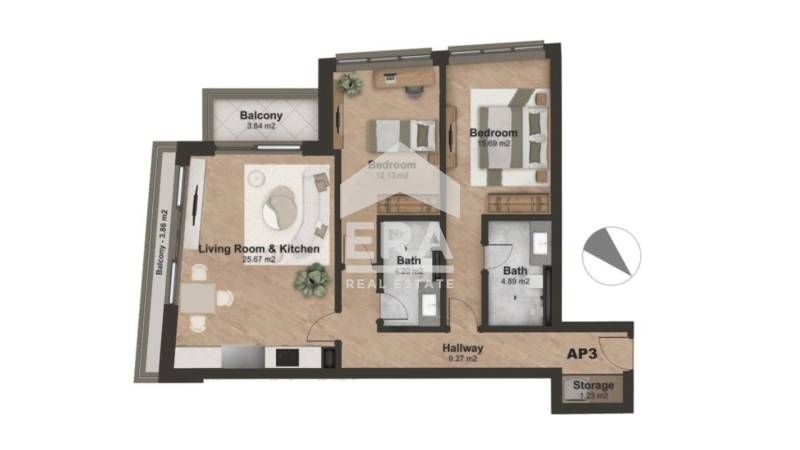 Продава се Тристаен апартамент в София, Лозенец - 114 кв.м за 2944 €/кв.м - Снимка #8