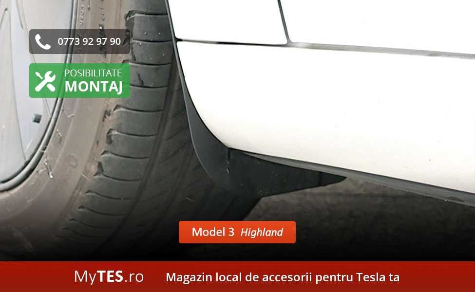 Aparatori noroi (set fata + spate) Tesla Model 3 / Y