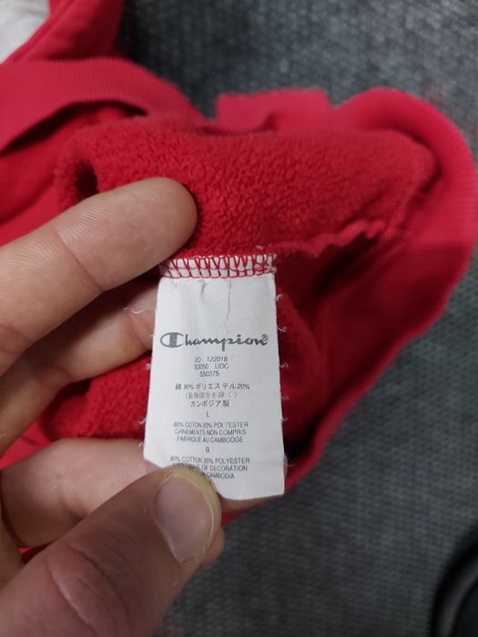 Champion supreme hoodie L размер