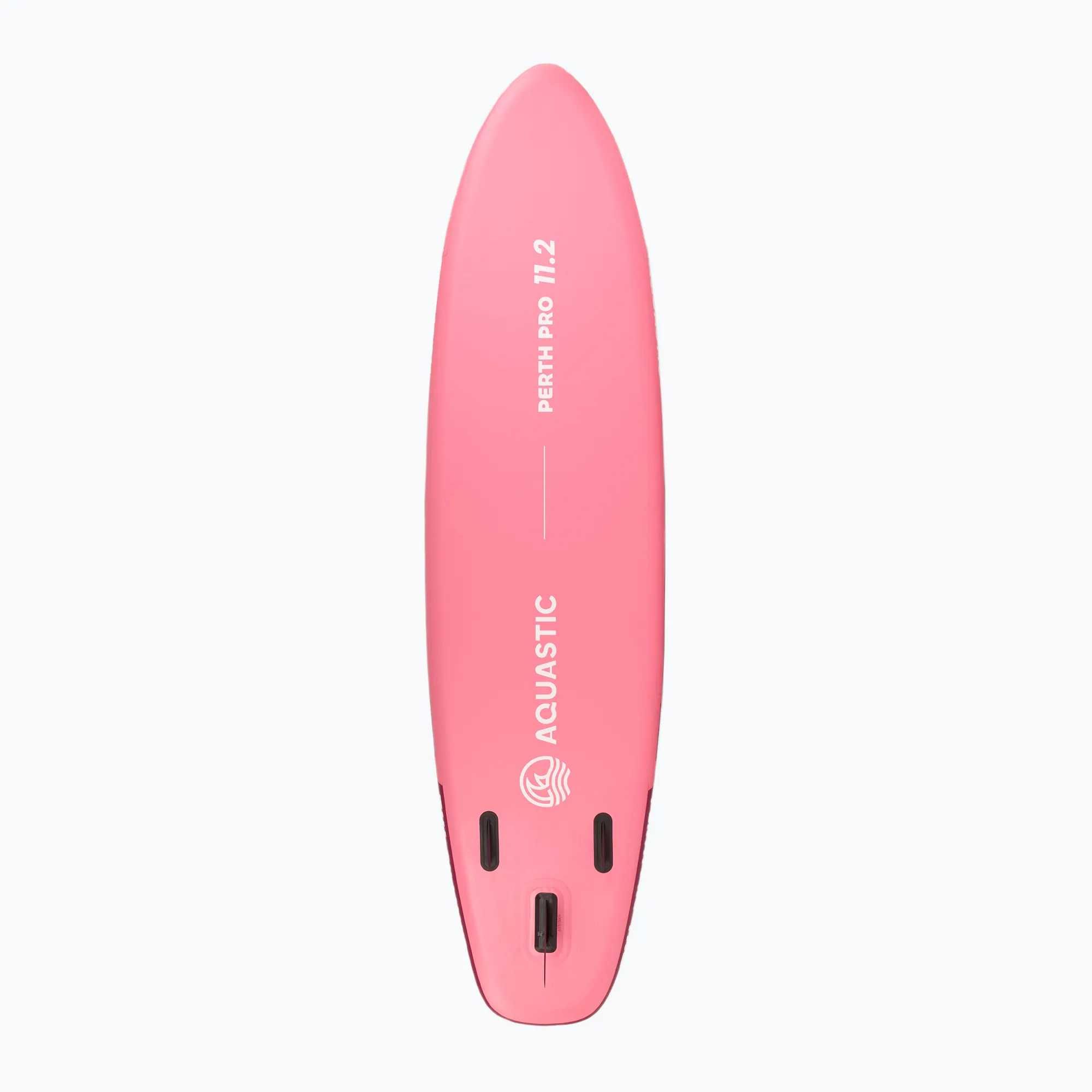 Падъл борд Розов AQUASTIC SUP дъска Perth Pro 11'2'' allround PINK