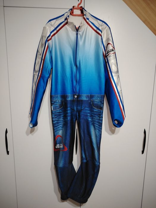 Combinezon Ski, On The Edge, Mărimea M-L, culoare albastru,model jeans
