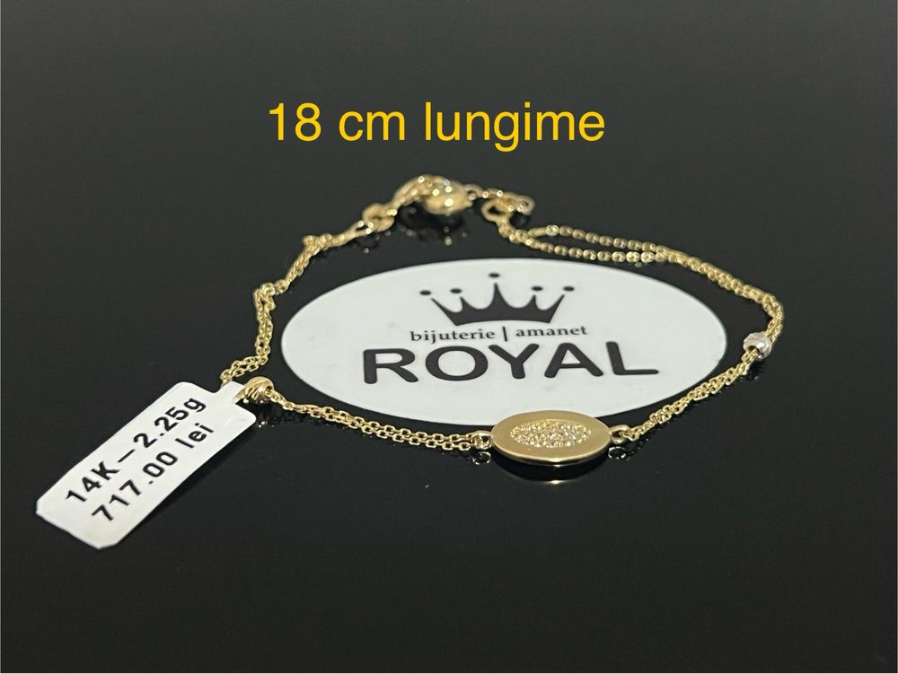 Bijuteria Royal CB : Bratara dama aur 14k 2,25 grame