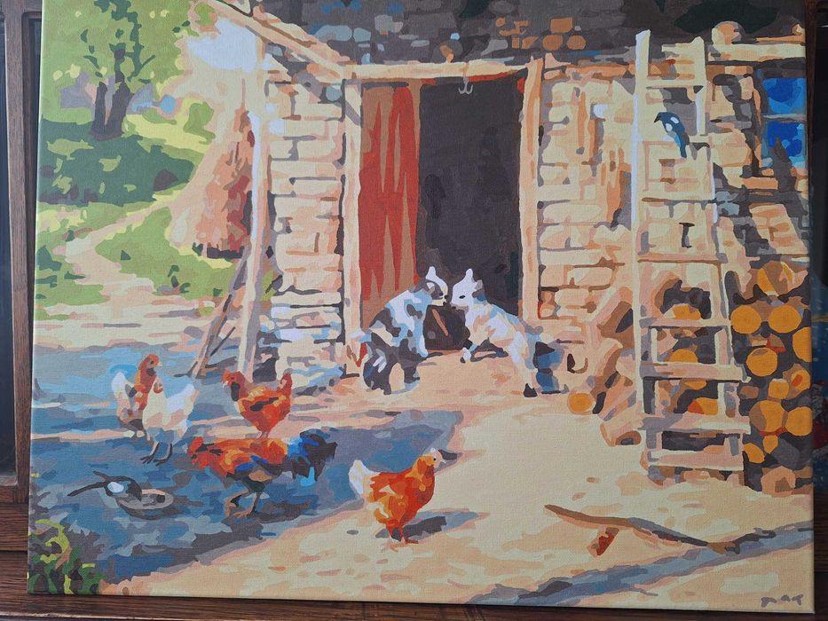 "В селския двор"