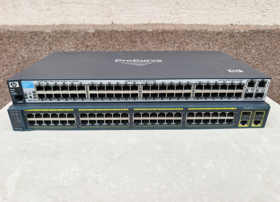 Switch HP si Cisco 48 porturi