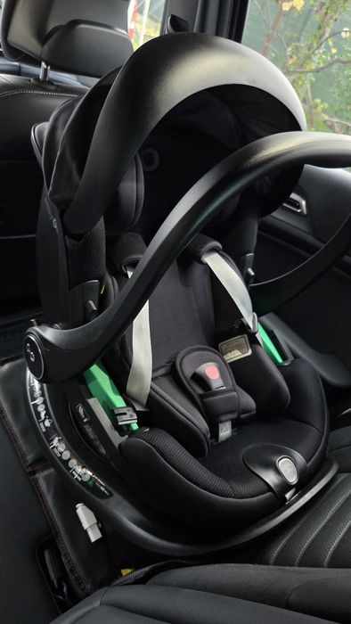 Scoica auto si baza isofix rotativa