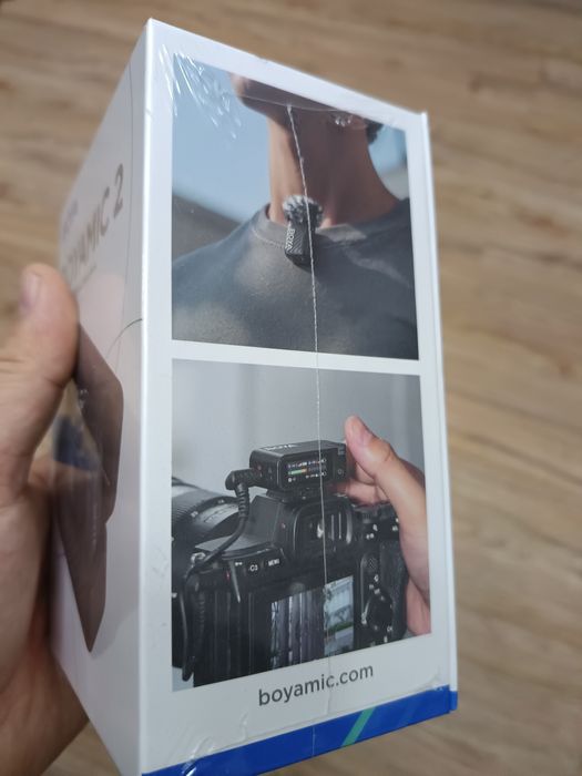 Boya mic 2  AI , петличные микрофоны на 2 персоны
